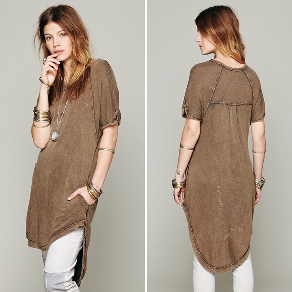 Free People We The Free Golden Eye Muscle Tee - Picture 6 of 7